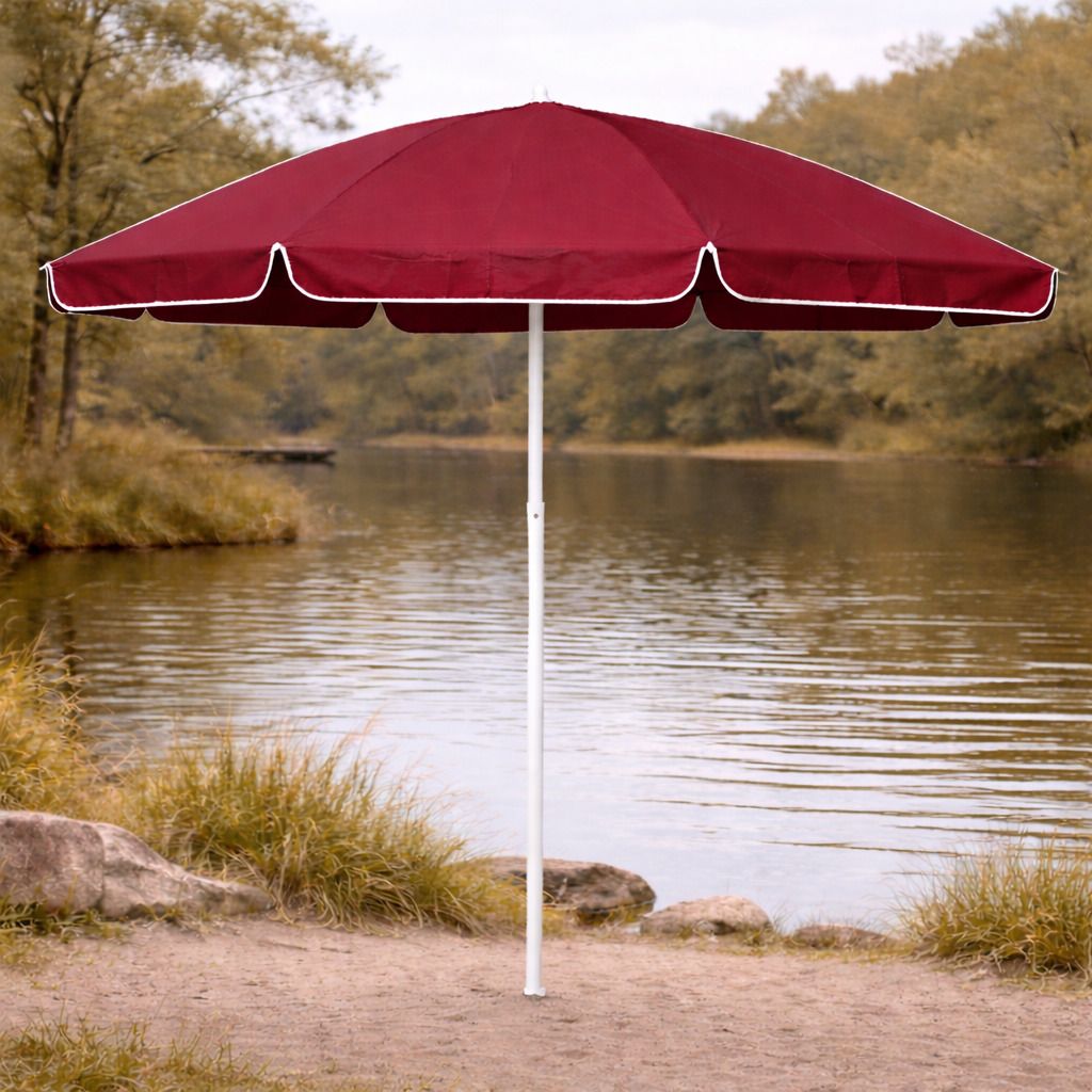 Terrace Waterproof 7ft Outdoor Shade UV Protection Patio Shade_K213 Umbrella-image-14