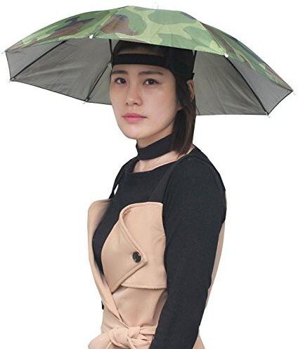Hat Umbrella for Men,Women & Kids Cap Umbrella for Kids Cap Umbrella