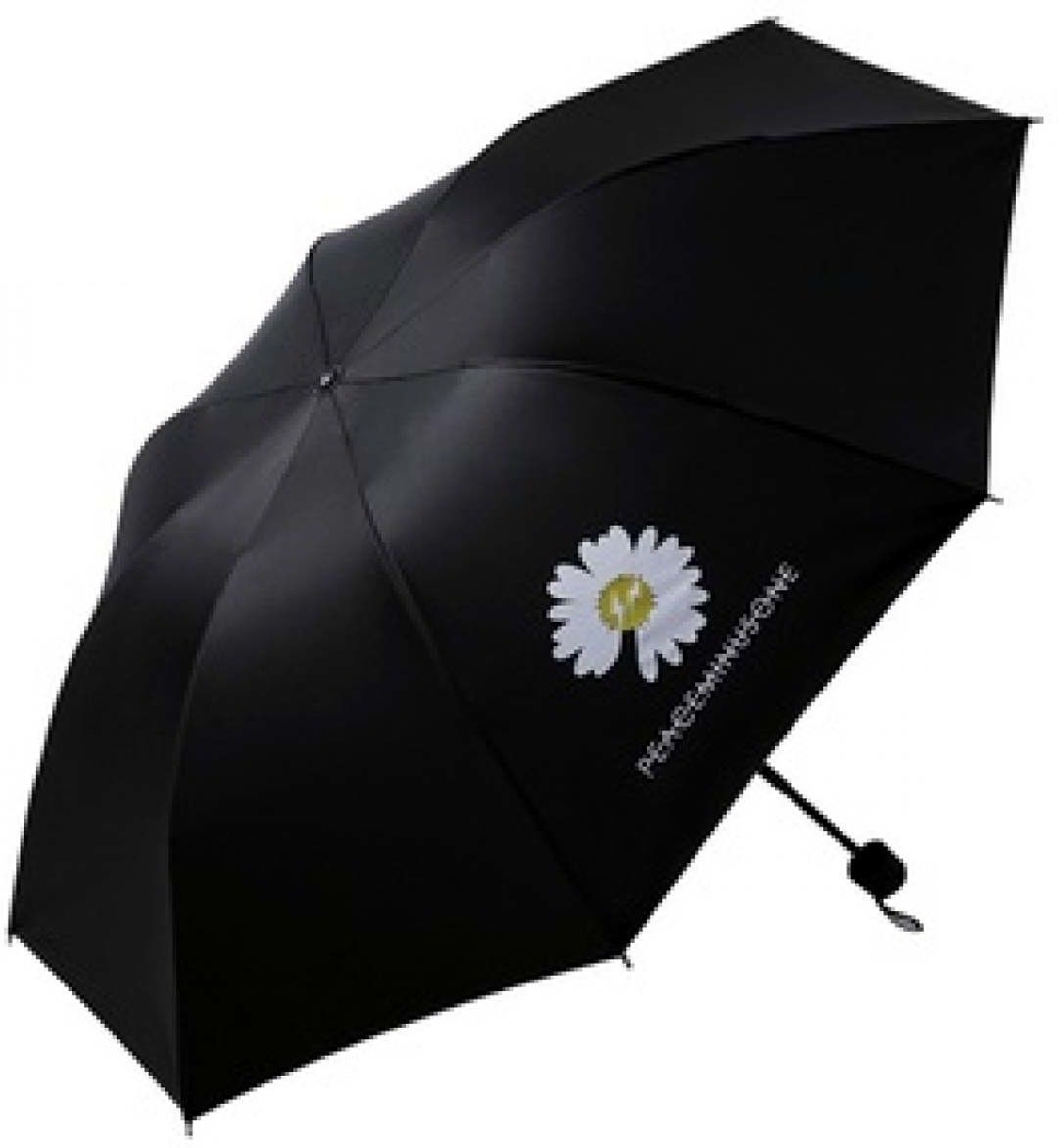 3 fold Manual Plain Sun & Rain Umbrella-image-28