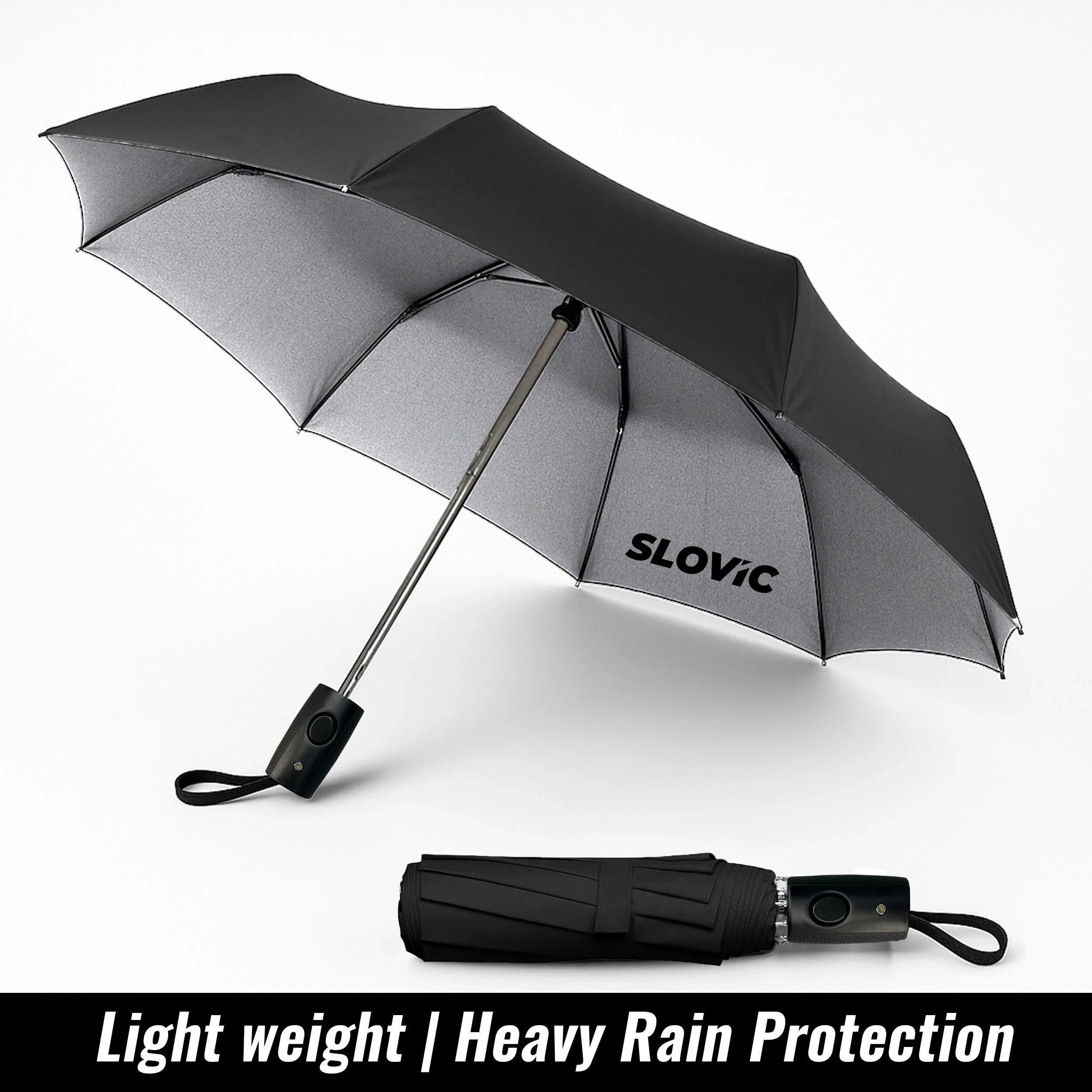 Waterproof Umbrella For Rain & Sun Protection | Compact & Windproof Umbrella-image-49