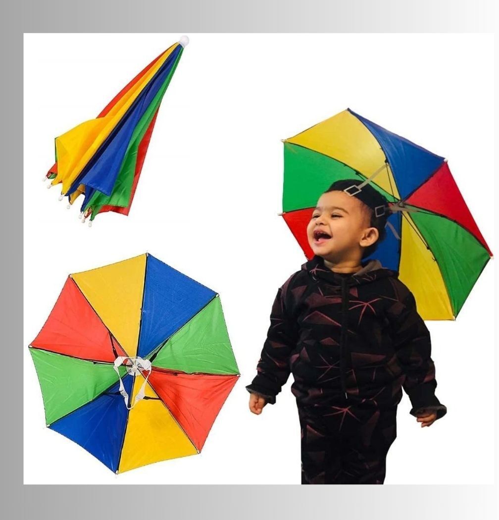 Hands Free Umbrella Hat to Protect from Sun & Rain for Kids_09 Umbrella-image-36