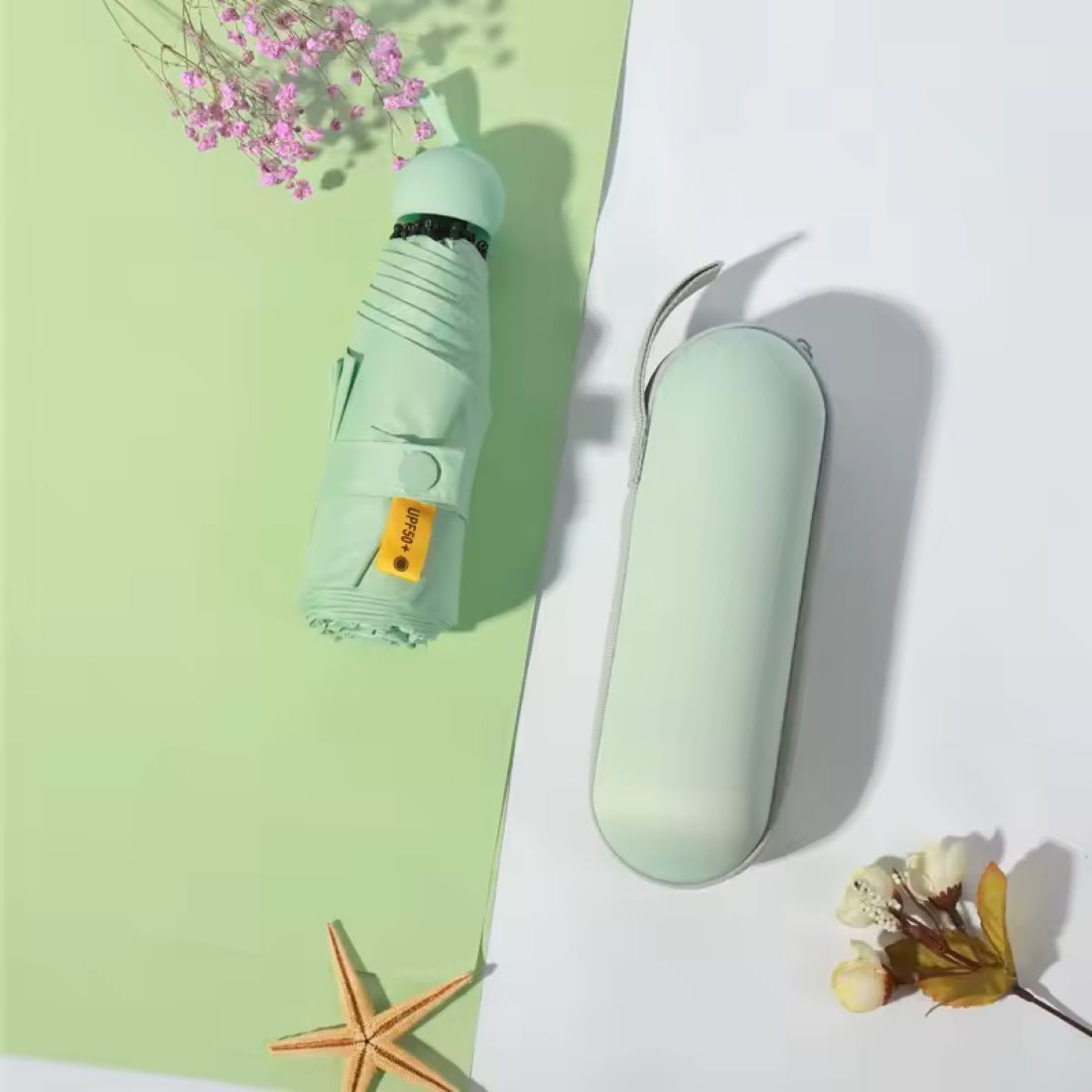 3-Fold Design, Large Size for Travel, Ideal for Rain & Summer Use Umbrella-image-32