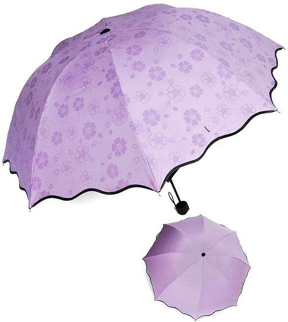 shifter Umbrella For Women Girls Kids 3 fold Travel Foldable Umbrella-picture-13