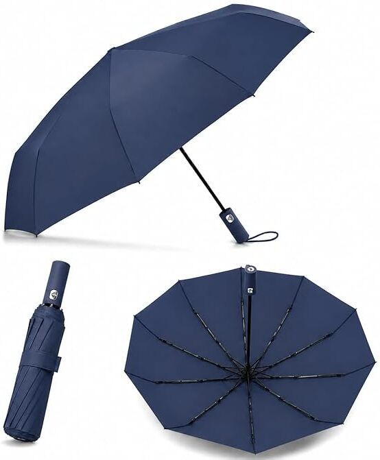decorhub UV Foldable Umbrella | Windproof Auto Chhata for Men & Women G Umbrella-picture-18