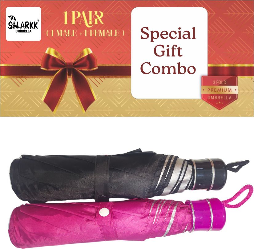 3-Fold Compact Umbrella combo for Men & Women Umbrella-image-14