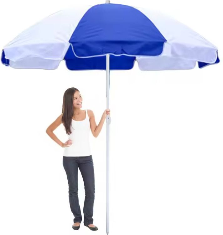 Garden Umbrella Without Stand Outdoor Big Size 7ft Garden S7 Umbrella-image-23