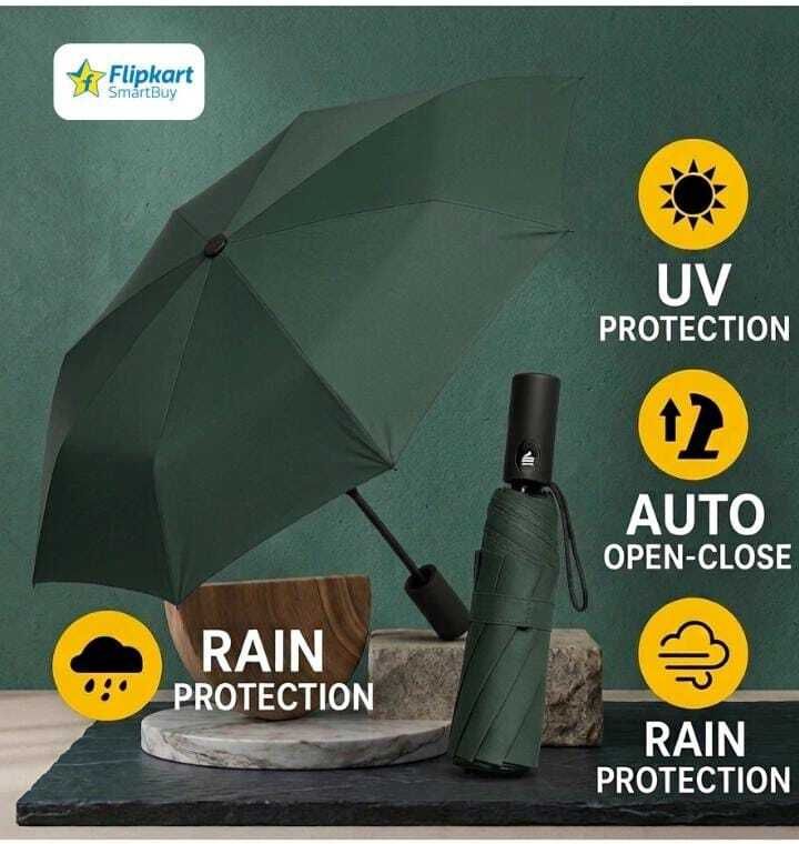 flipkart smartbuy Portable Auto open and close Umbrella Travel Umbrella-picture-11