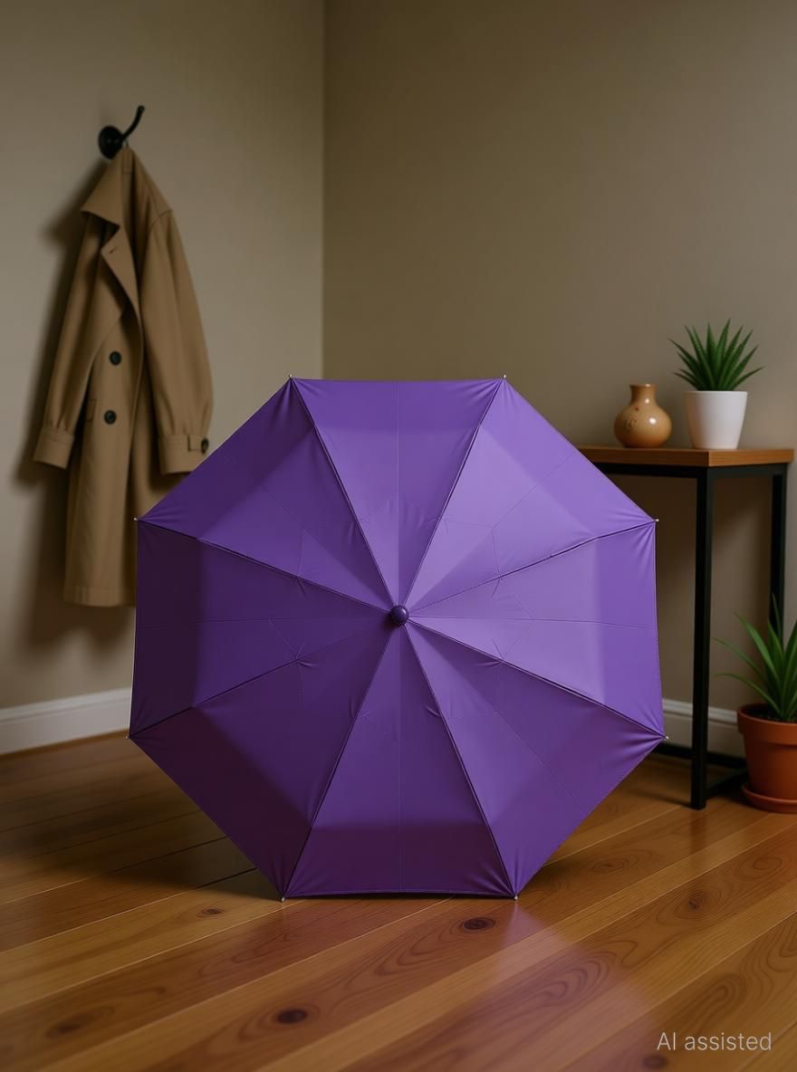 k.c. paul & sons Multicolor 3 Fold Umbrella-picture-38