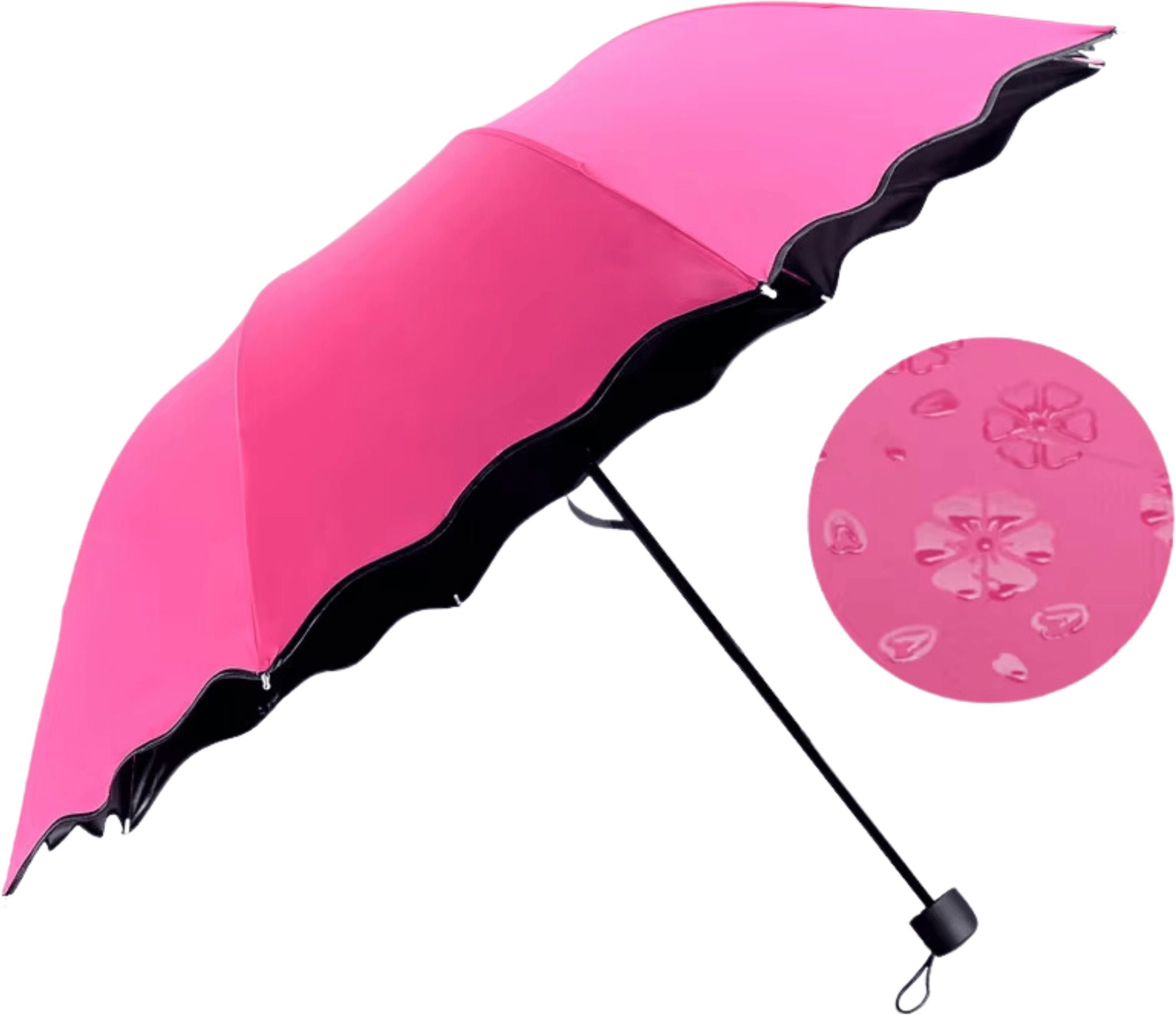 nenday Mini Travel 3 Fold UV & Rain Proof Magic Umbrella-picture-19