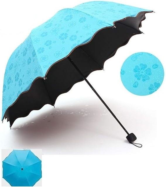 Fancy UmbrellaChanging Secret Blossoms Occur with Water MagicPrint 3FoldUmbrella Umbrella-image-46