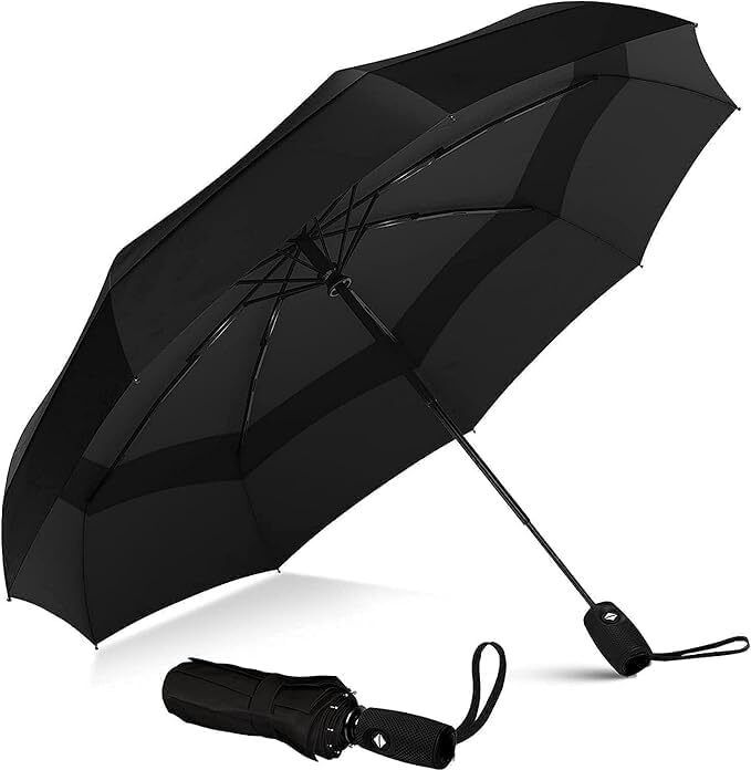 Large 42 inch 3 Fold Auto Open & Close Umbrella Umbrella-image-30