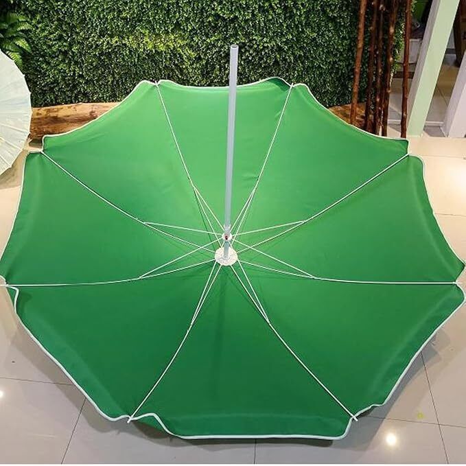 green bird Heavy Duty Garden Shade Umbrella Sun Rain Protection For Balcony 7ft_F182 Umbrella-picture-11