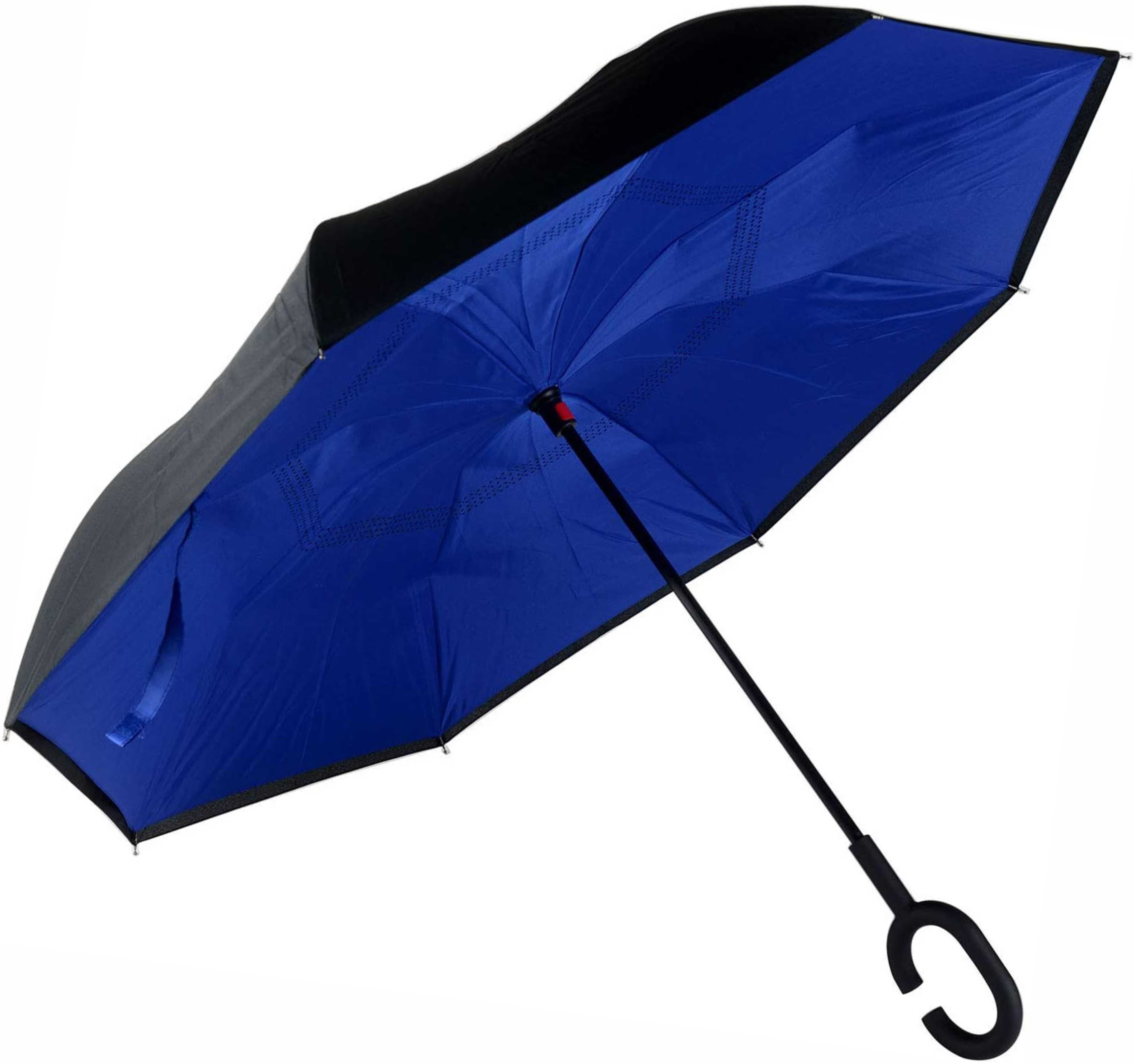 Reverse Folding Umbrella with UV Protection Windproof Monsoon/Rainy and Sun Umbrella for Outdoor and Car Use Umbrella-image-25