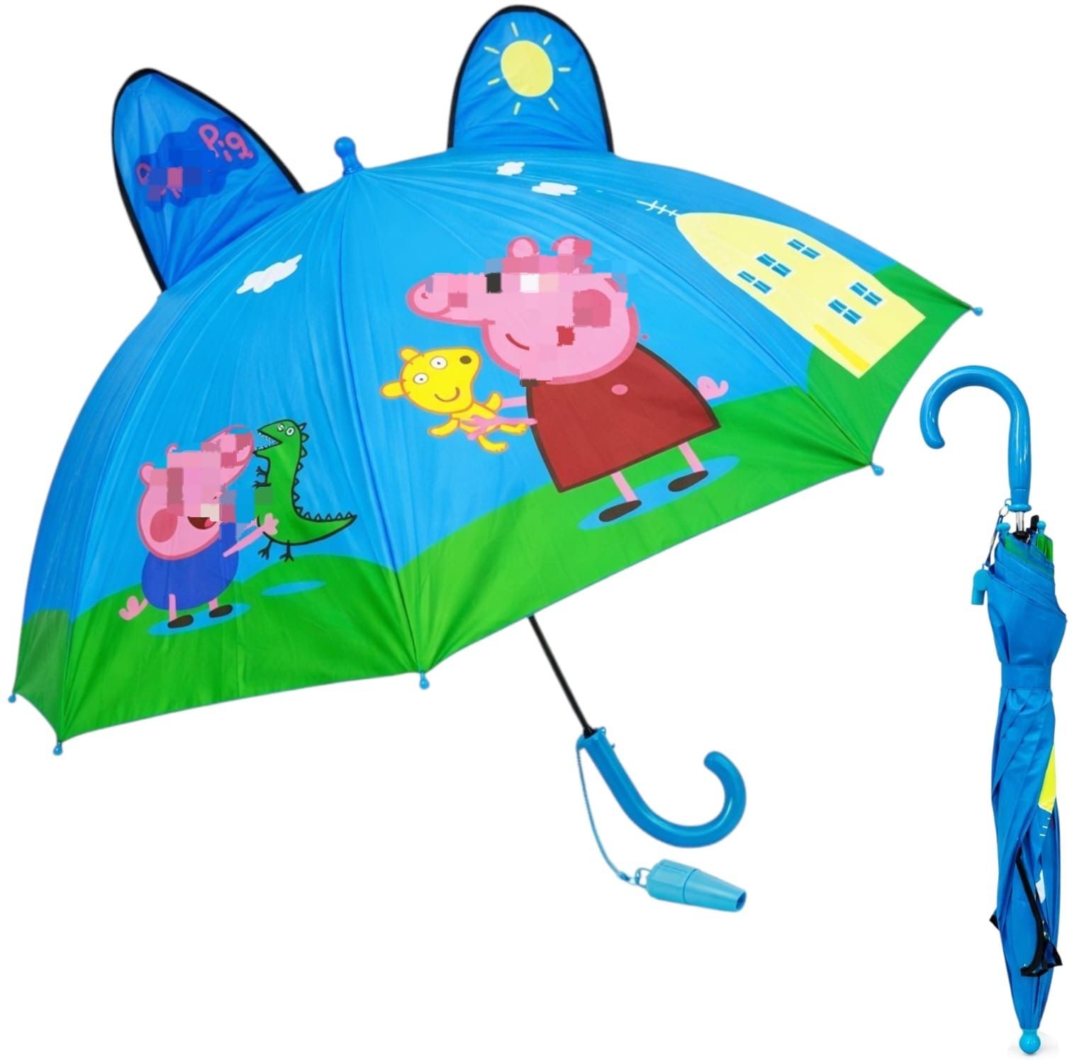 Kids Cartoon Umbrella For Boys & Girls, Durable School Travel Umbrella-image-42