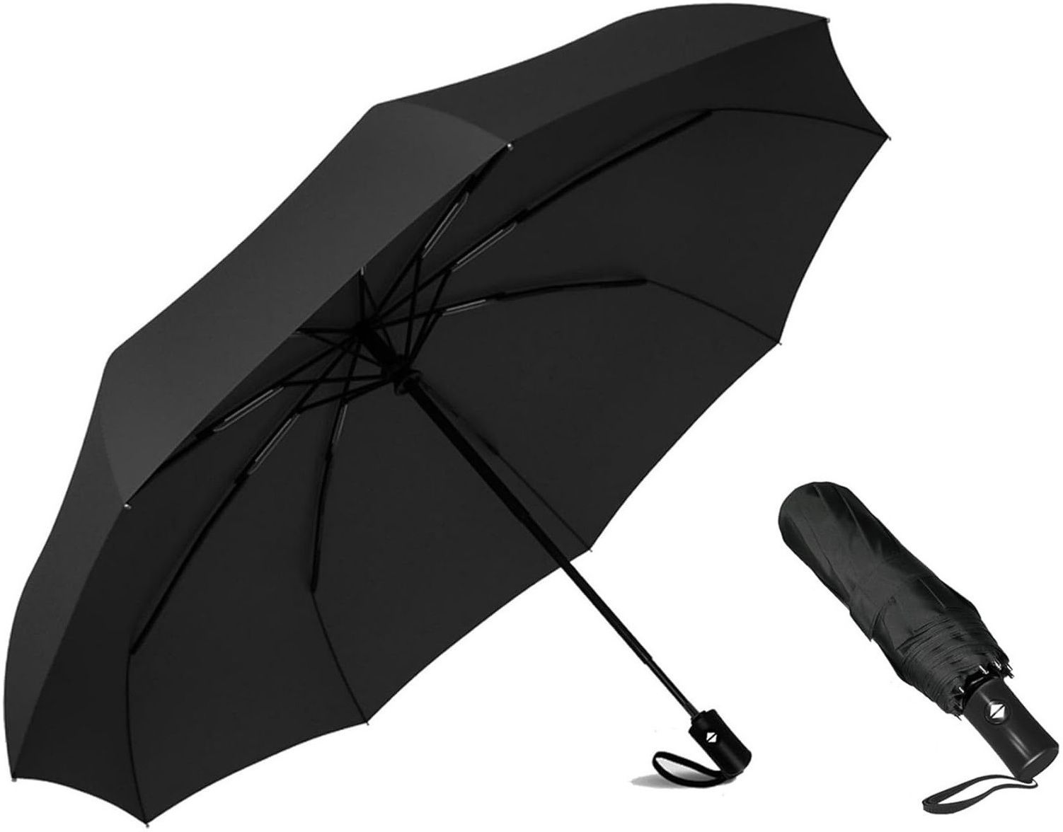 luhi UV Protection Coated Umbrella for Men,Women Big Size 3 Fold Auto Open Close Umbrella-picture-28