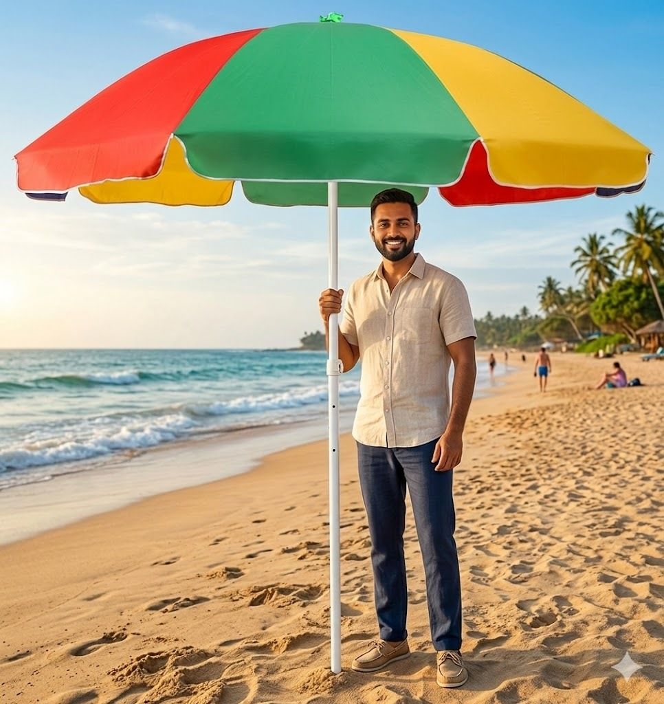 unicornstore Premium Multicolor Outdoor Garden Patio Beach Sun Shade Umbrella Umbrella-picture-13