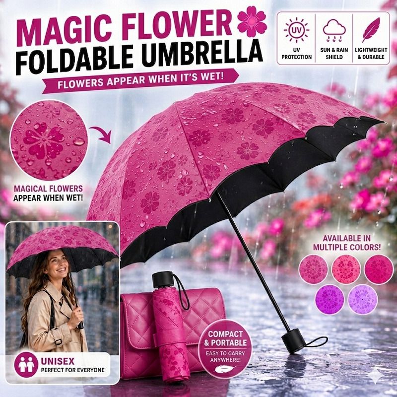 Magic Flower Color Changing Umbrella Umbrella-image-27