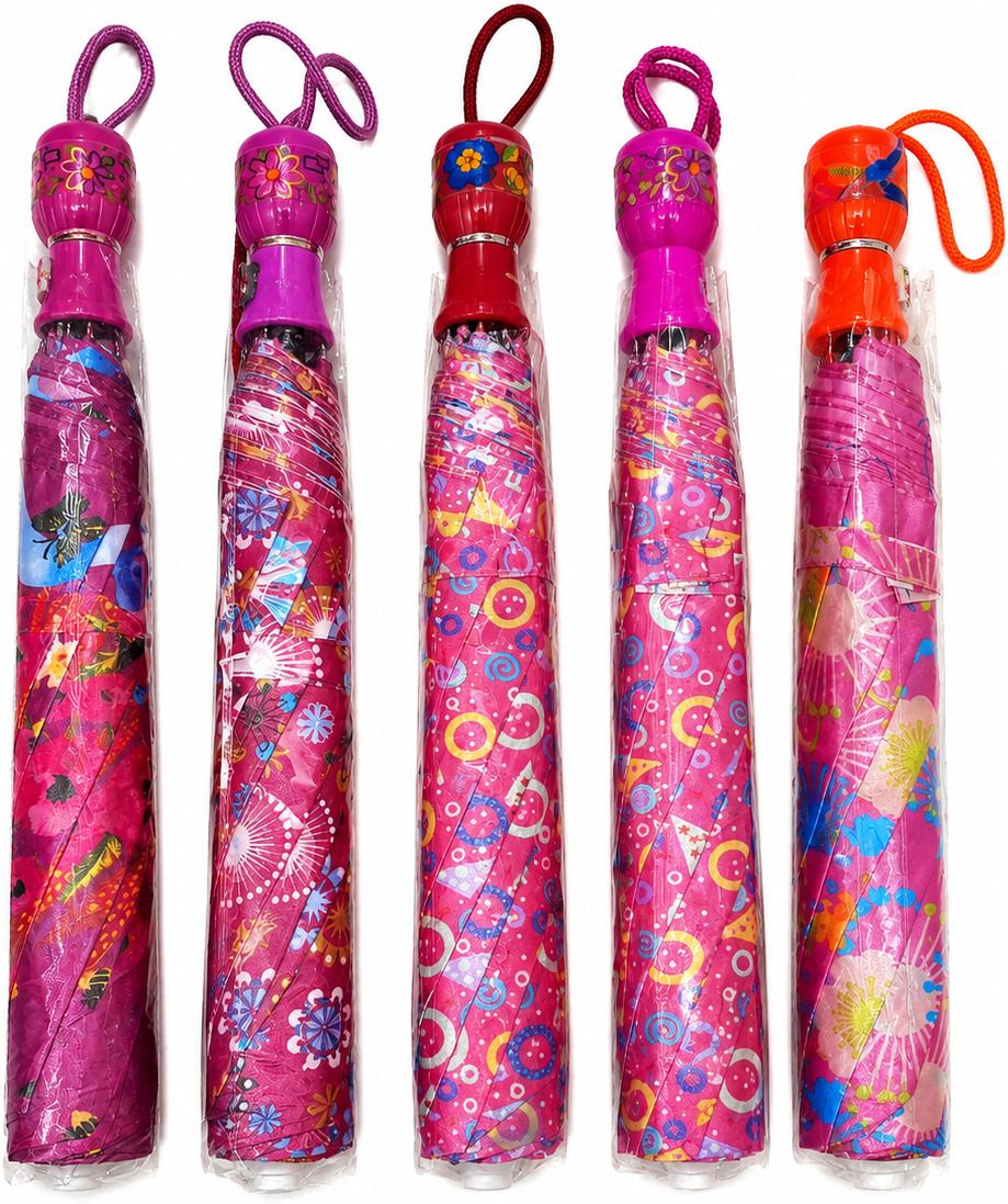Floral Print Folding Umbrella Umbrella-image-21