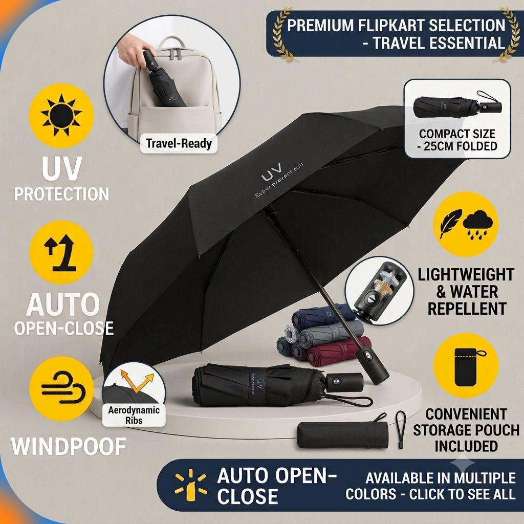BLACK-UMBRELLA Umbrella-image-1