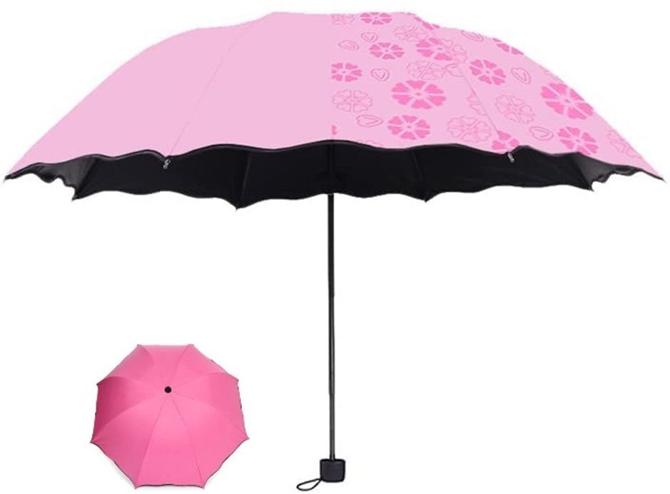 3 Fold Travel Compact Umbrella for Men And Women use in Rain And Sunlight Umbrella-image-32