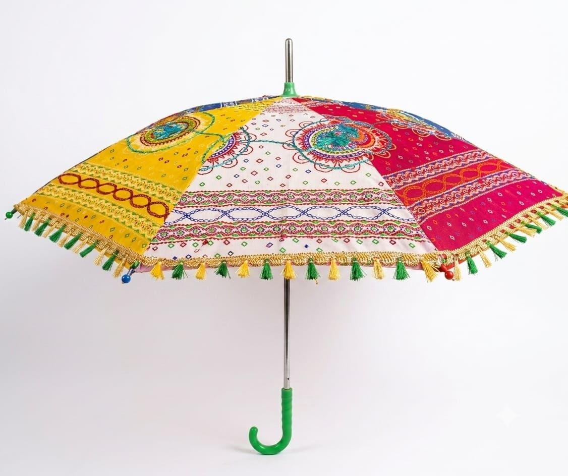 shivartcreation Umbrella multicolour embroidery Umbrella-picture-35