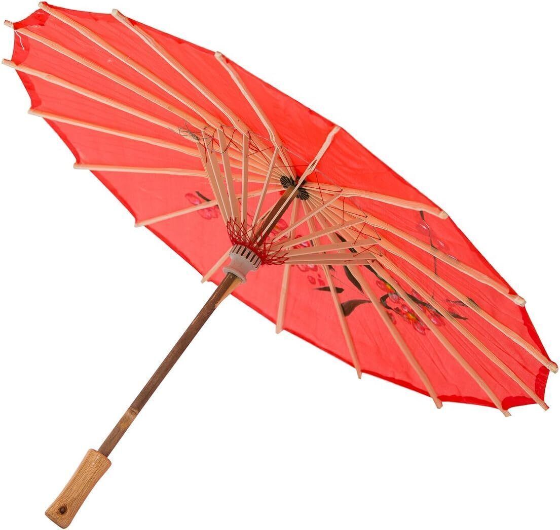 orama Traditional Wooden Japanese Cloth Umbrella Parasol for Weddings, and Photoshoots Umbrella-picture-14