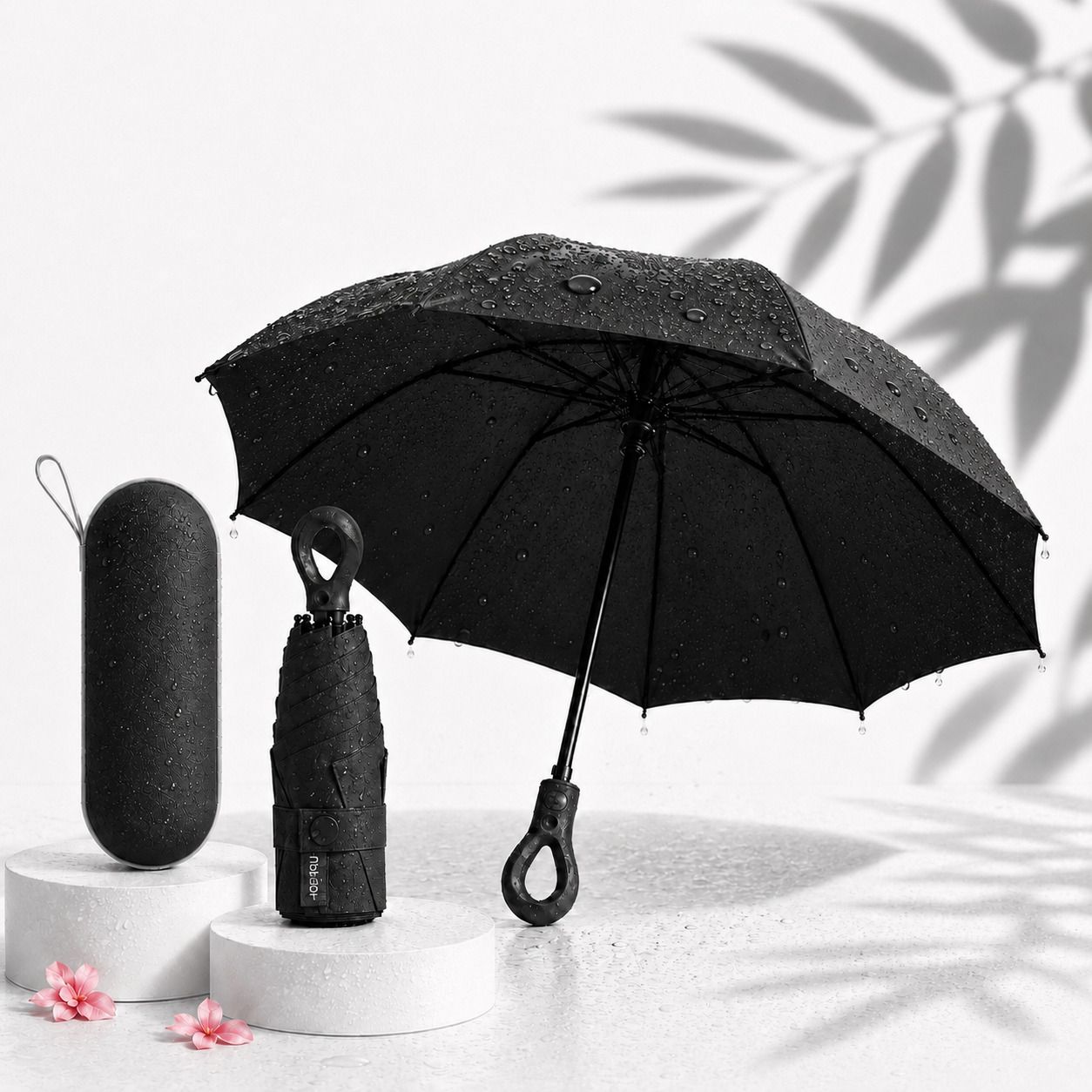 cairoman RainGuard Auto Open rain & Windproof 3 Fold Umbrella-picture-20