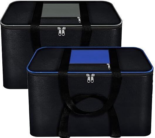 BLUE GREY P STORAGE BOX 2 Under Bed Storage