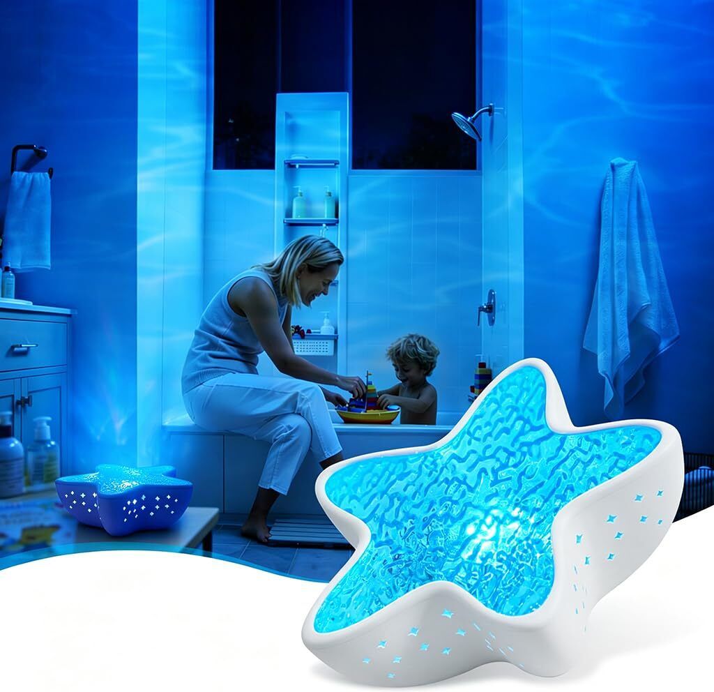 Starfish Ocean Wave Projector Light LED Underwater Lamp-image-30