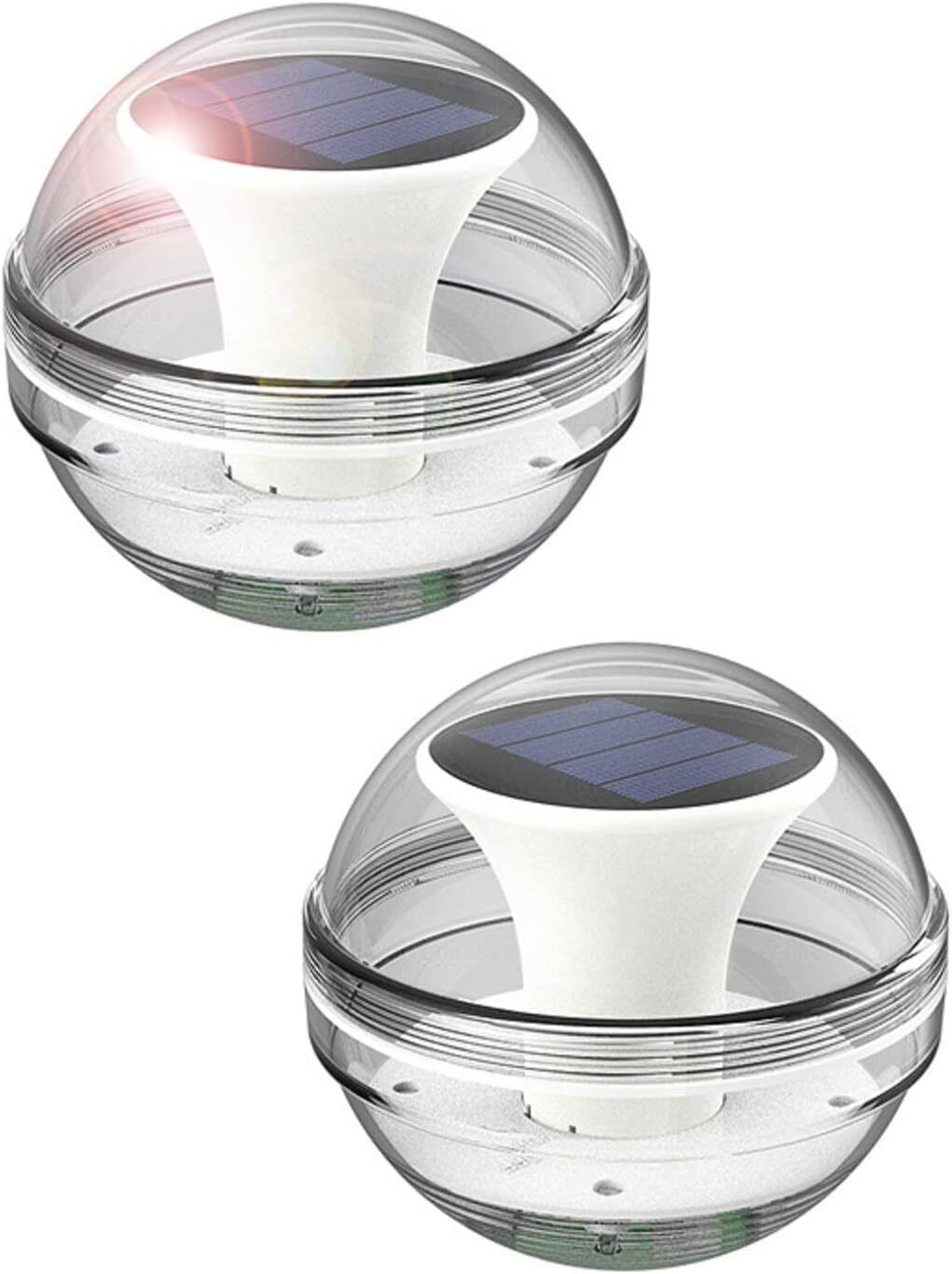 Swimming Pool Lights, 2 Pcs Floating Lights for Swimming Pool LED Underwater Lamp-image-1