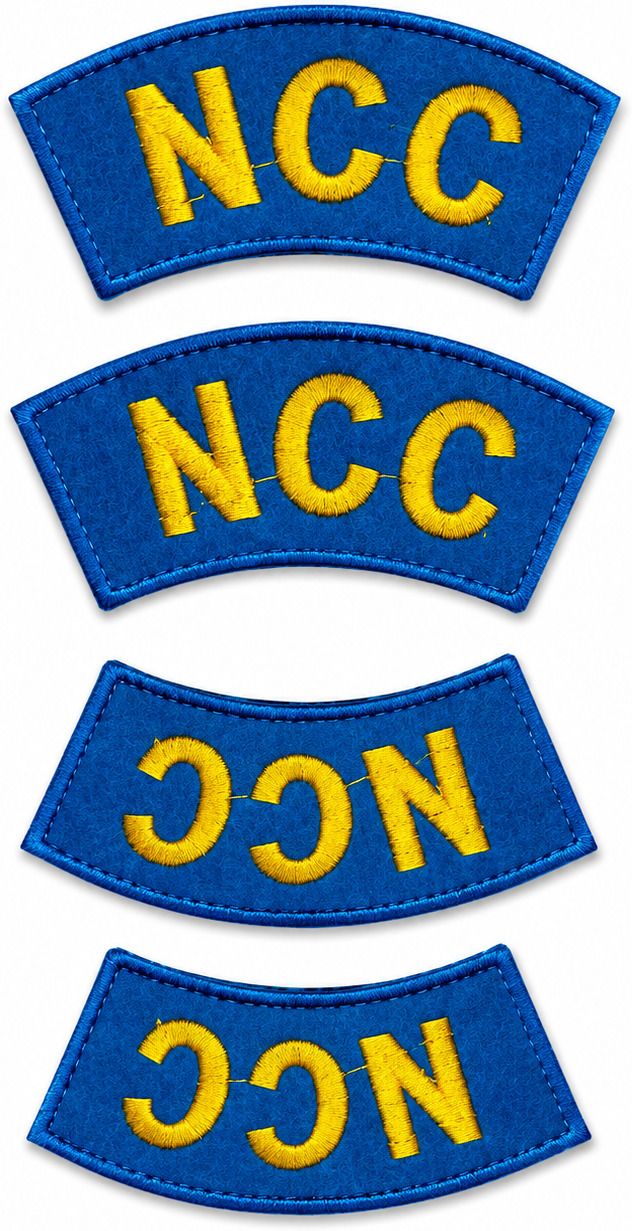 Mango Fashion Blue Uniform Badge-picture-43