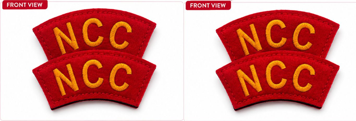Mango Fashion Red Uniform Badge-picture-23