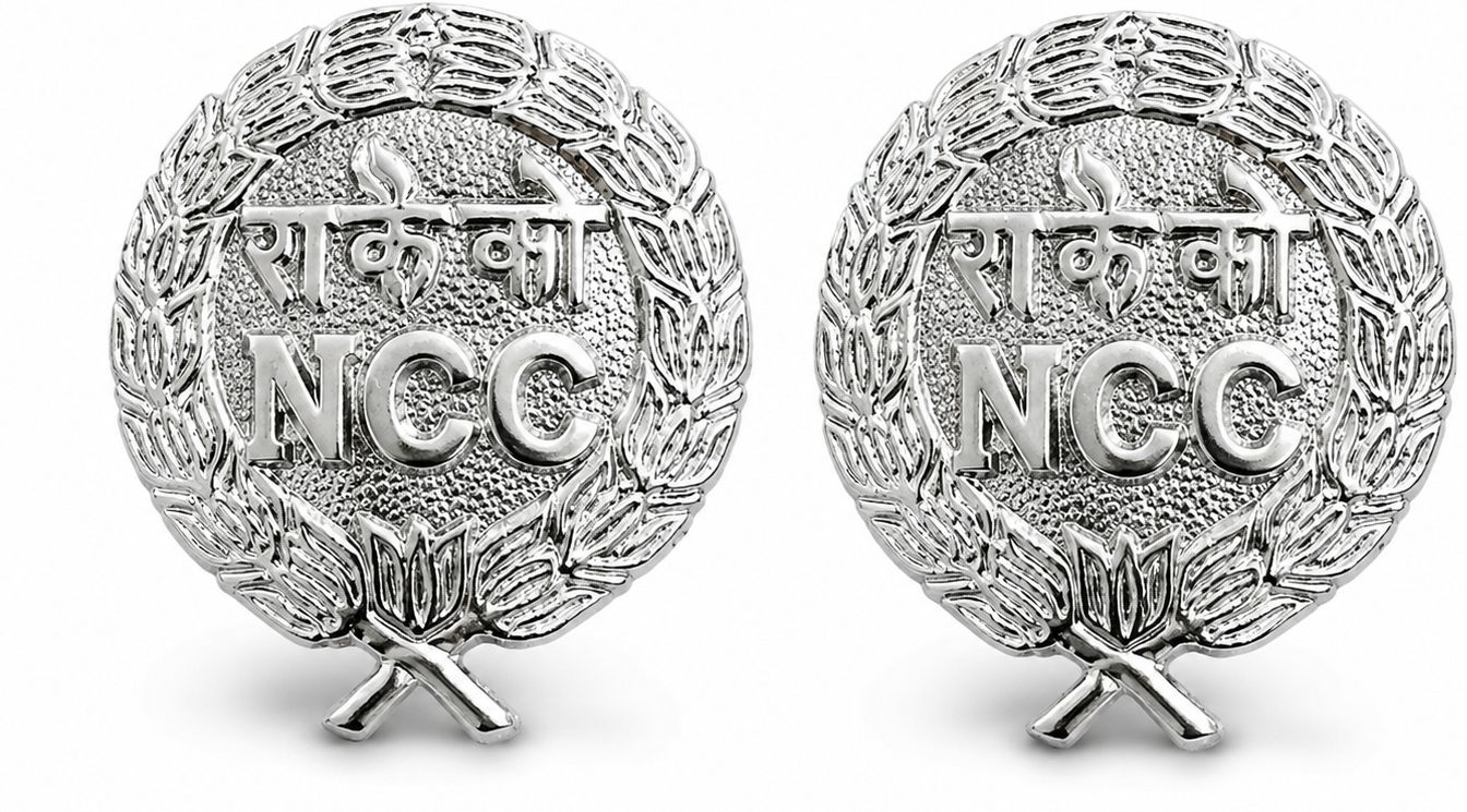 Mango Fashion Silver Uniform Badge-image-33