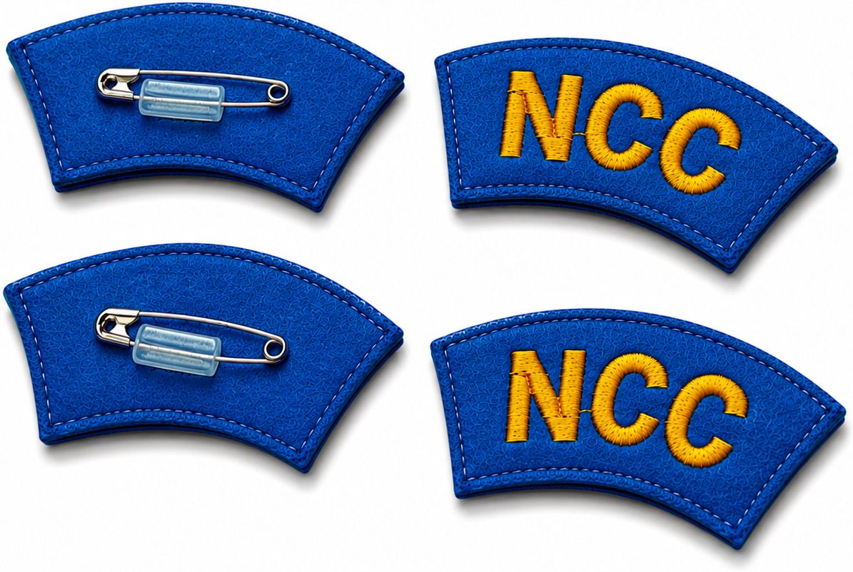 Mango Fashion Blue Uniform Badge-image-25
