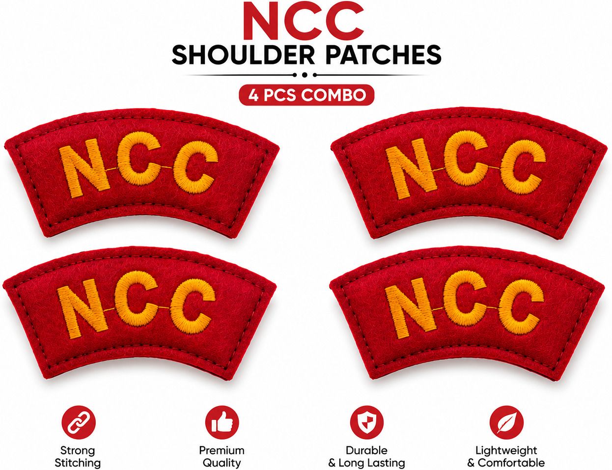 Mango Fashion Red Uniform Badge-picture-28
