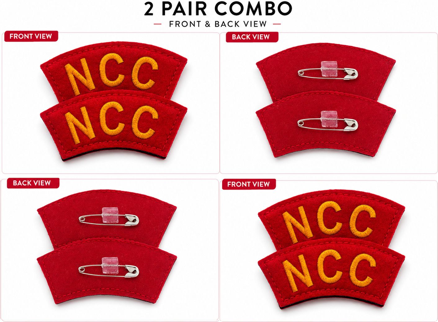 Mango Fashion Red Uniform Badge-picture-33