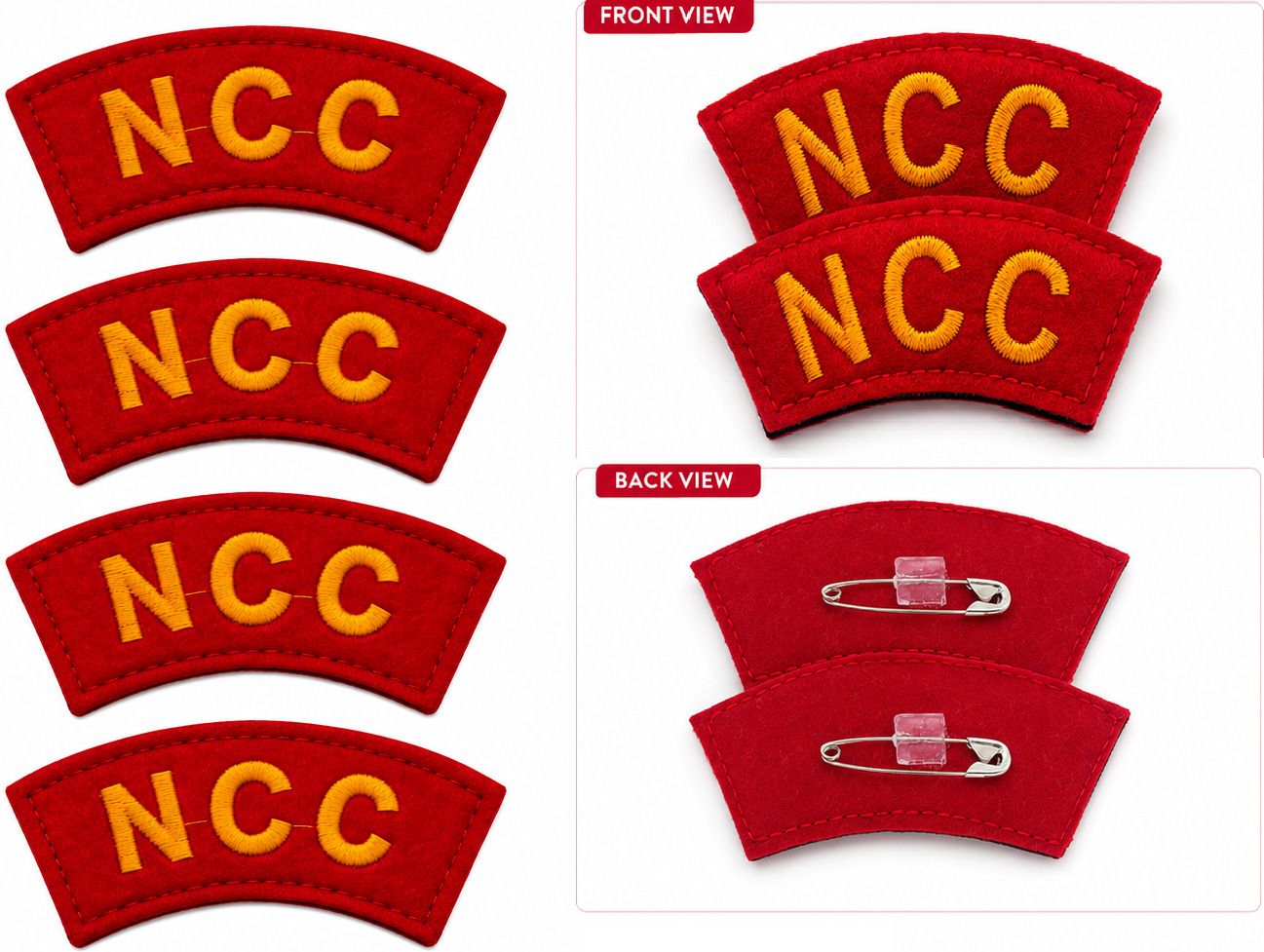 Mango Fashion Red Uniform Badge-picture-37