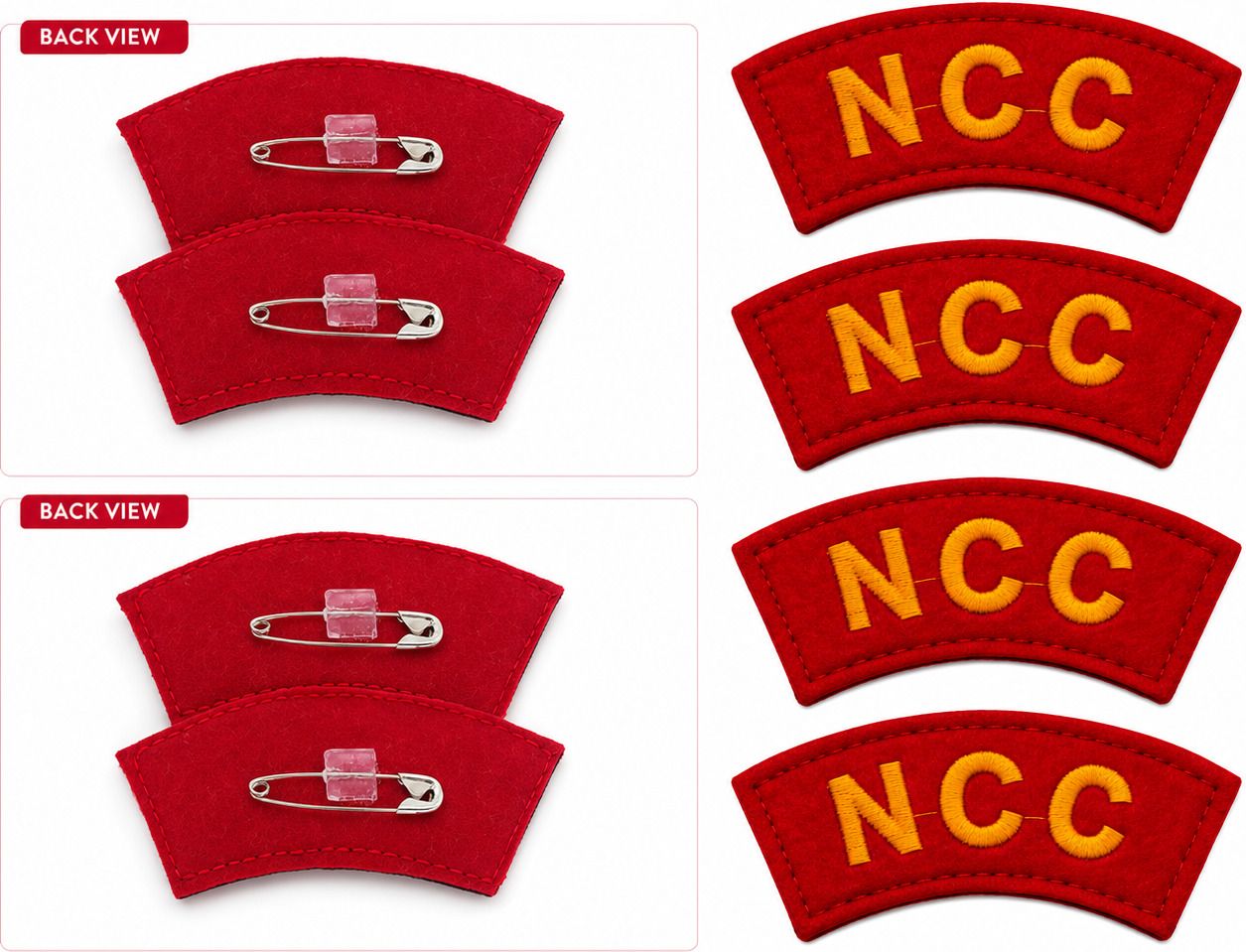 Mango Fashion Red Uniform Badge-picture-47