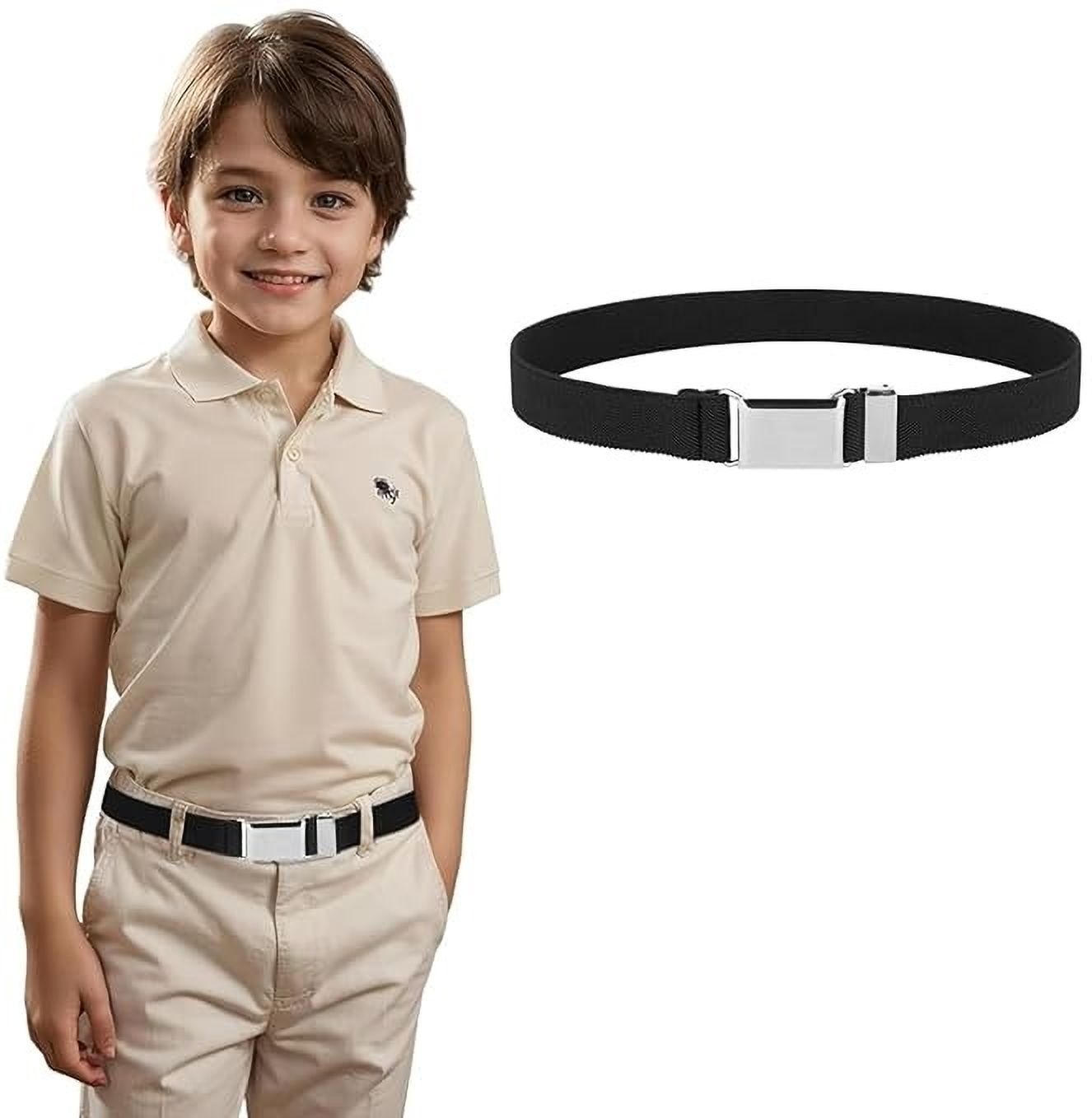 Boys & Girls Casual, Evening, Formal, Party Black Fabric Belt-image-48