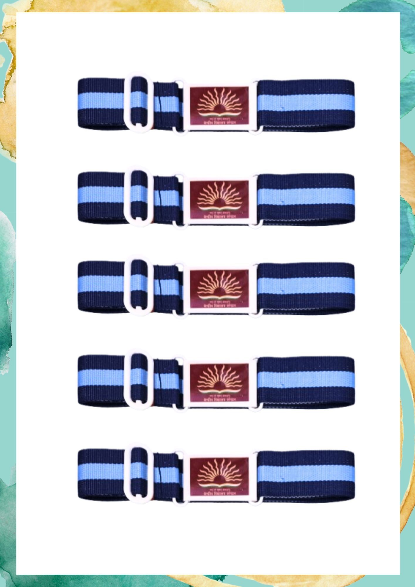 SHALI Blue Uniform Belt