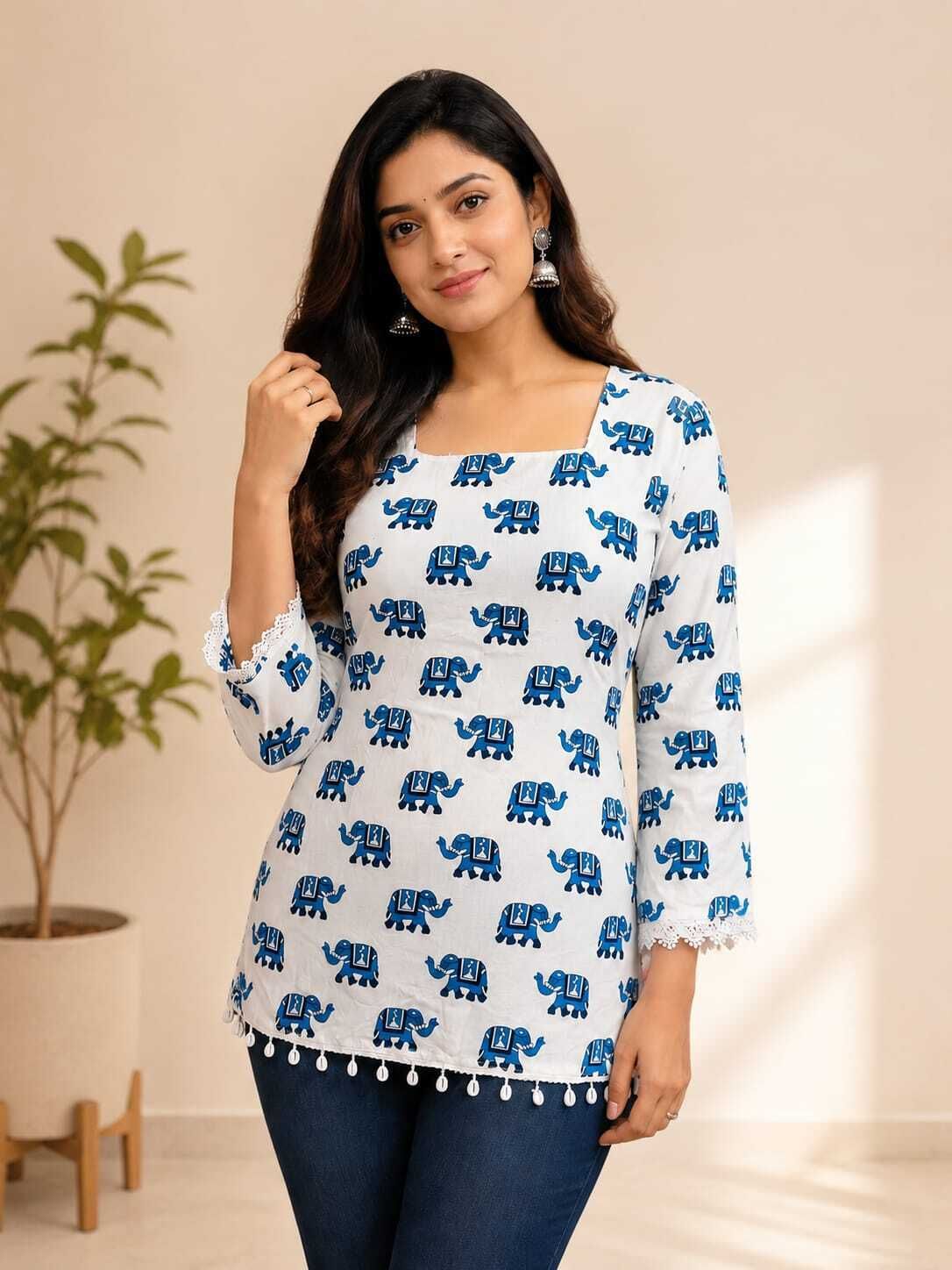 colouredstone Straight White Uniform Kurta-picture-19