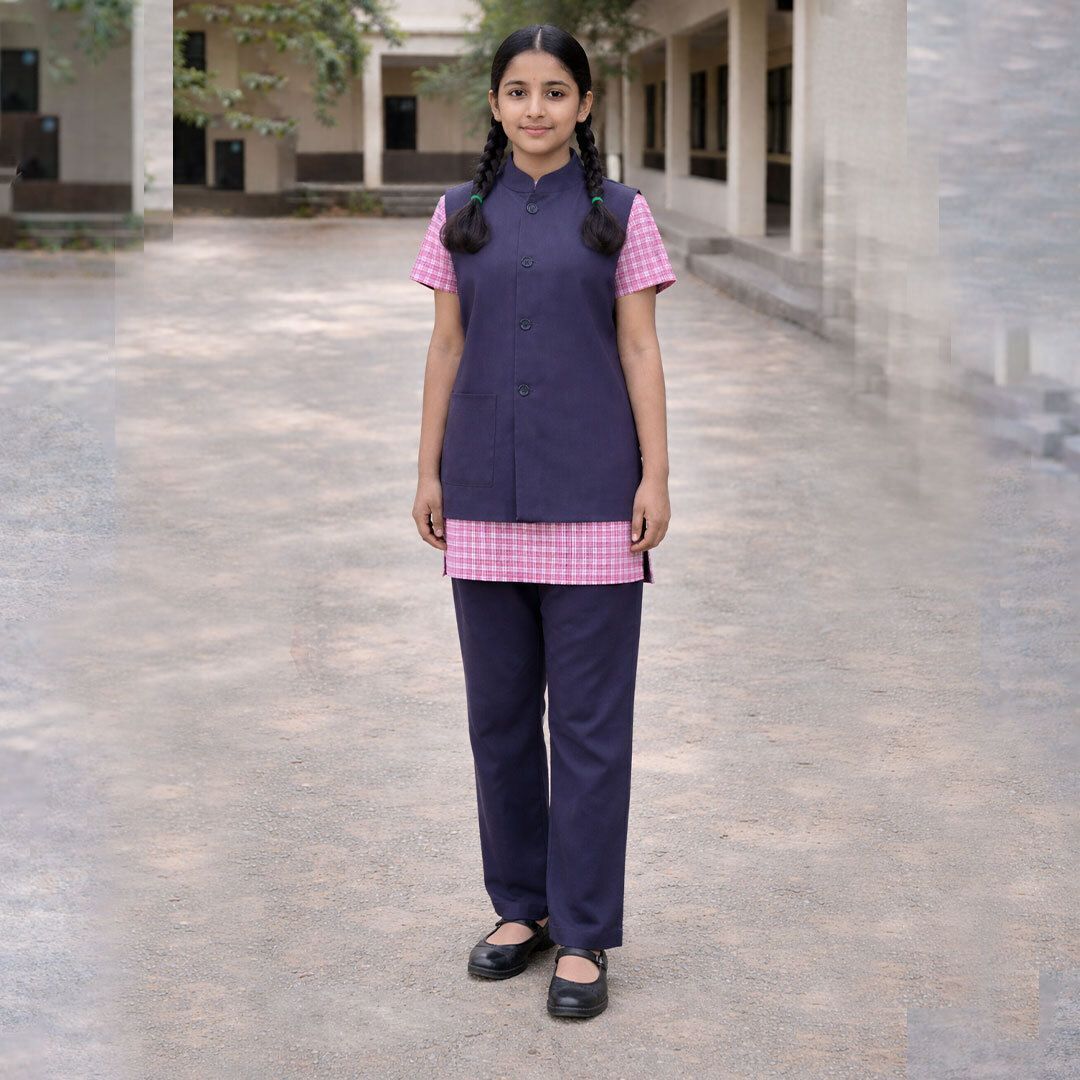 YYY MENSWEAR Straight Pink Uniform Kurta-picture-24