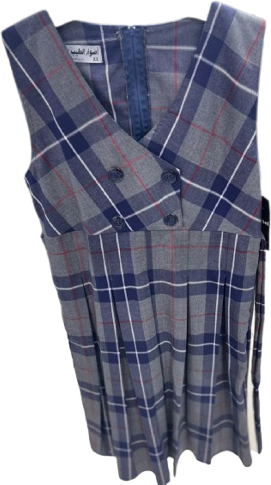 ADHWAAL Blue Uniform Pinafore-picture-28