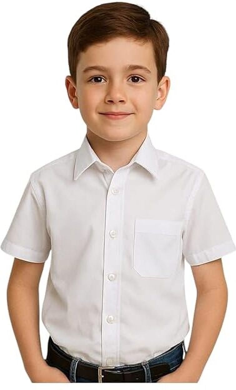HOUSE OF WHITE & BLACK White Uniform Shirt-picture-29