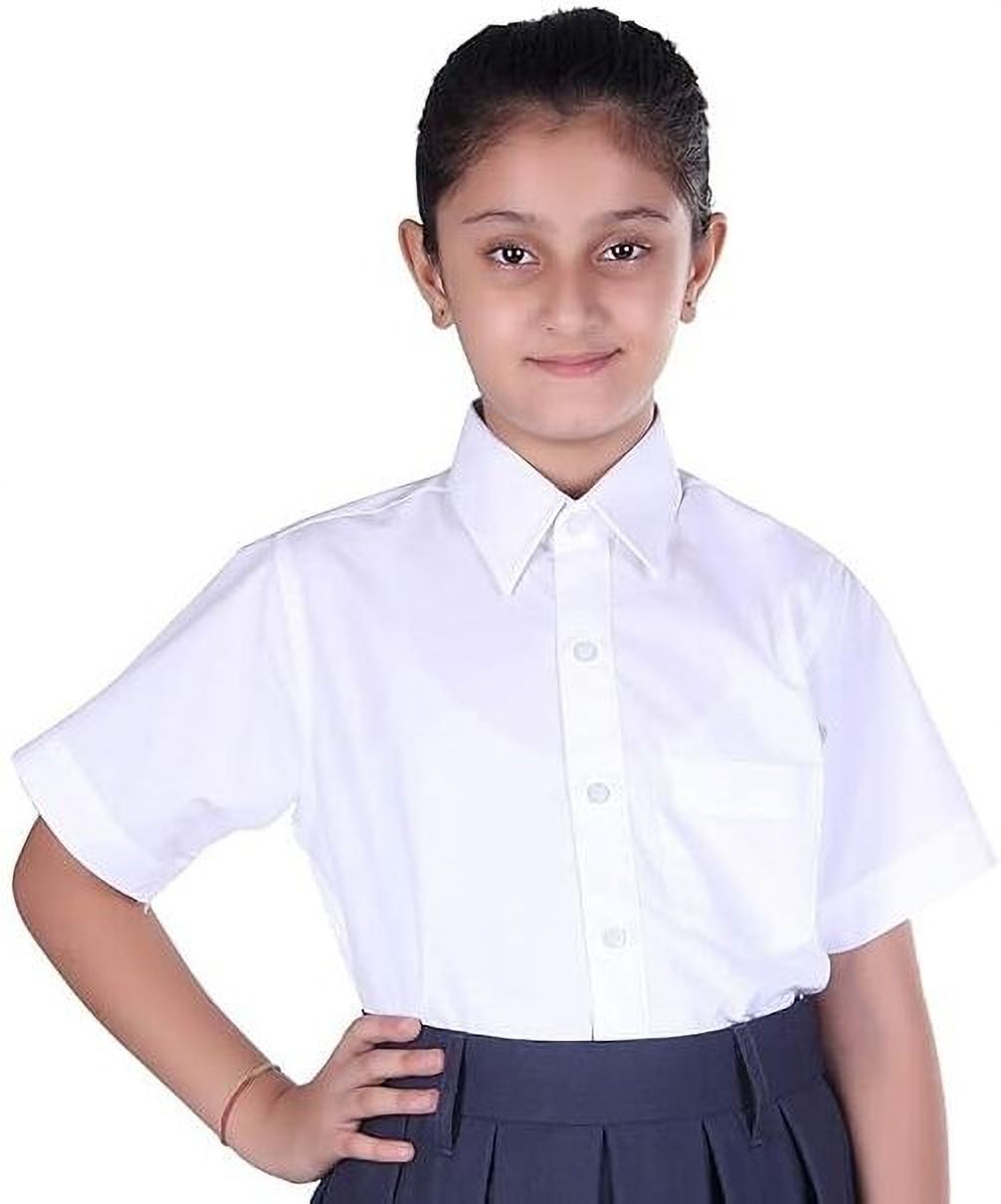 Chhattisgarh Readymade White Uniform Shirt-image-43