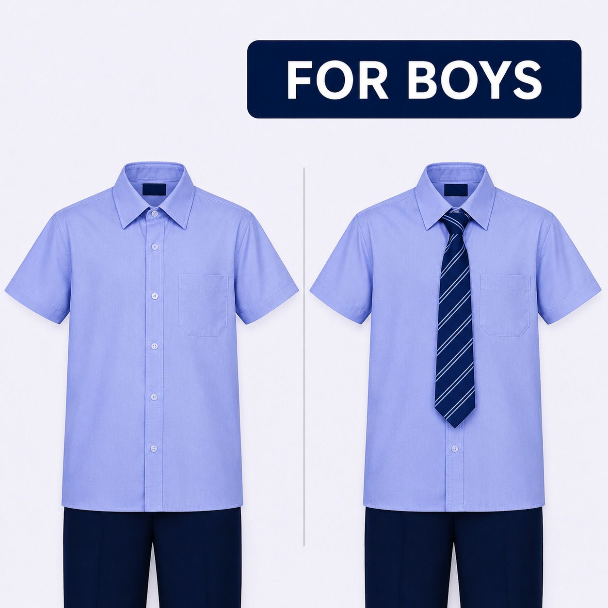 yyy Blue Uniform Shirt-picture-48