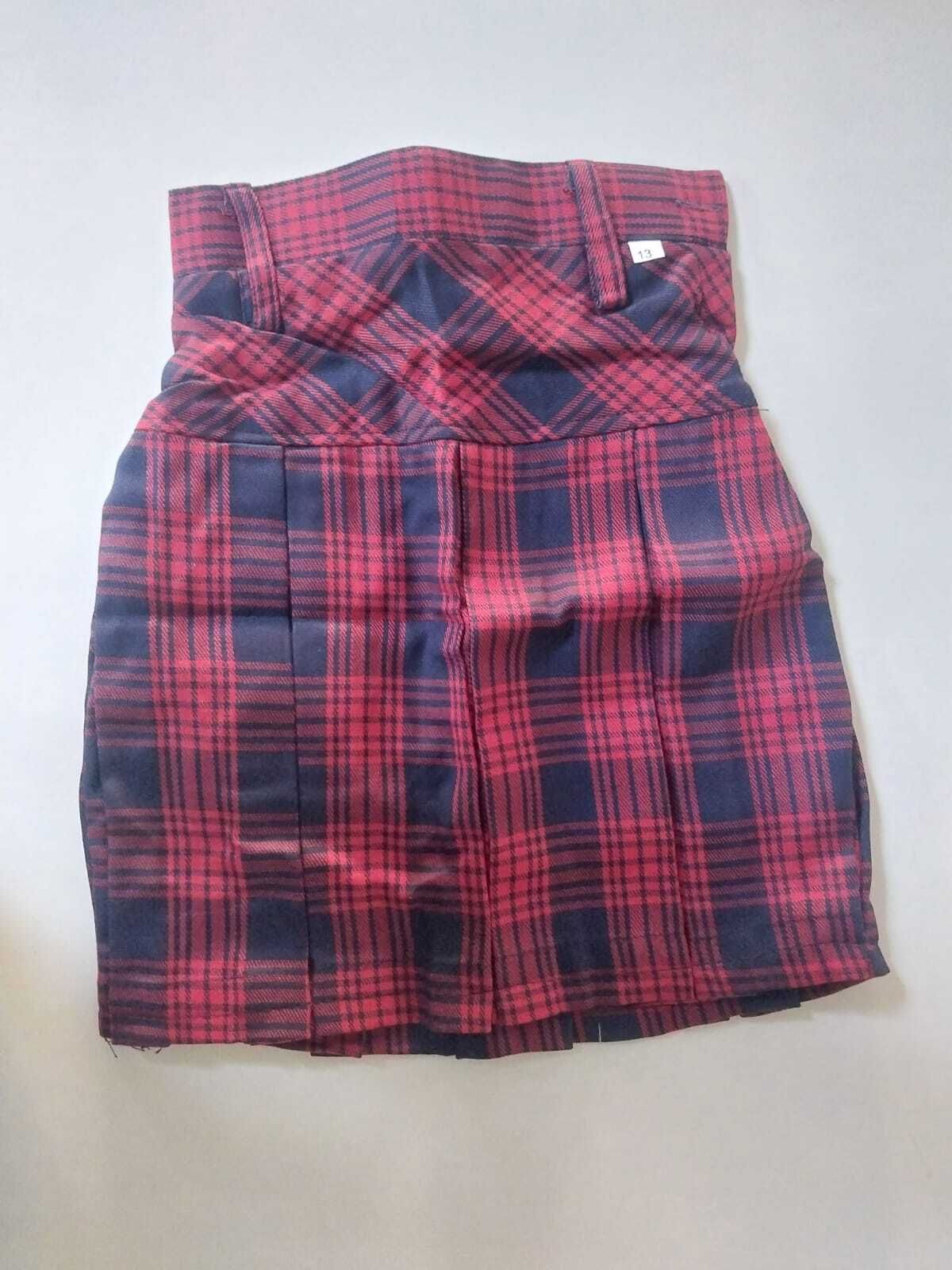 RohanGarment Red Uniform Skirt-image-36