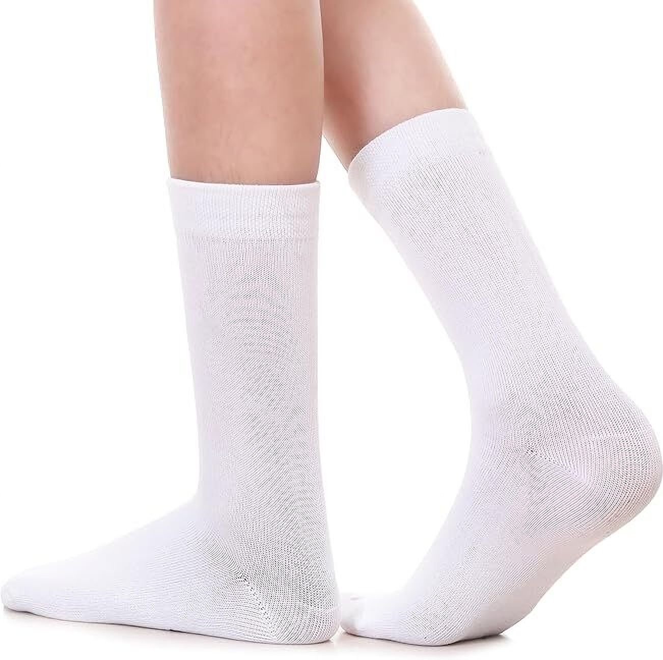Lepax Cable White Uniform Sock-picture-30
