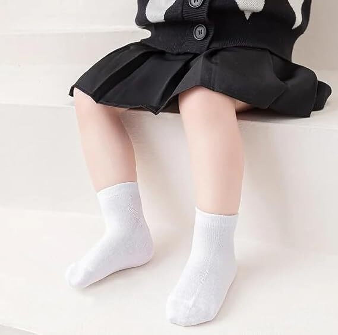 Lepax Cable White Uniform Sock-picture-31