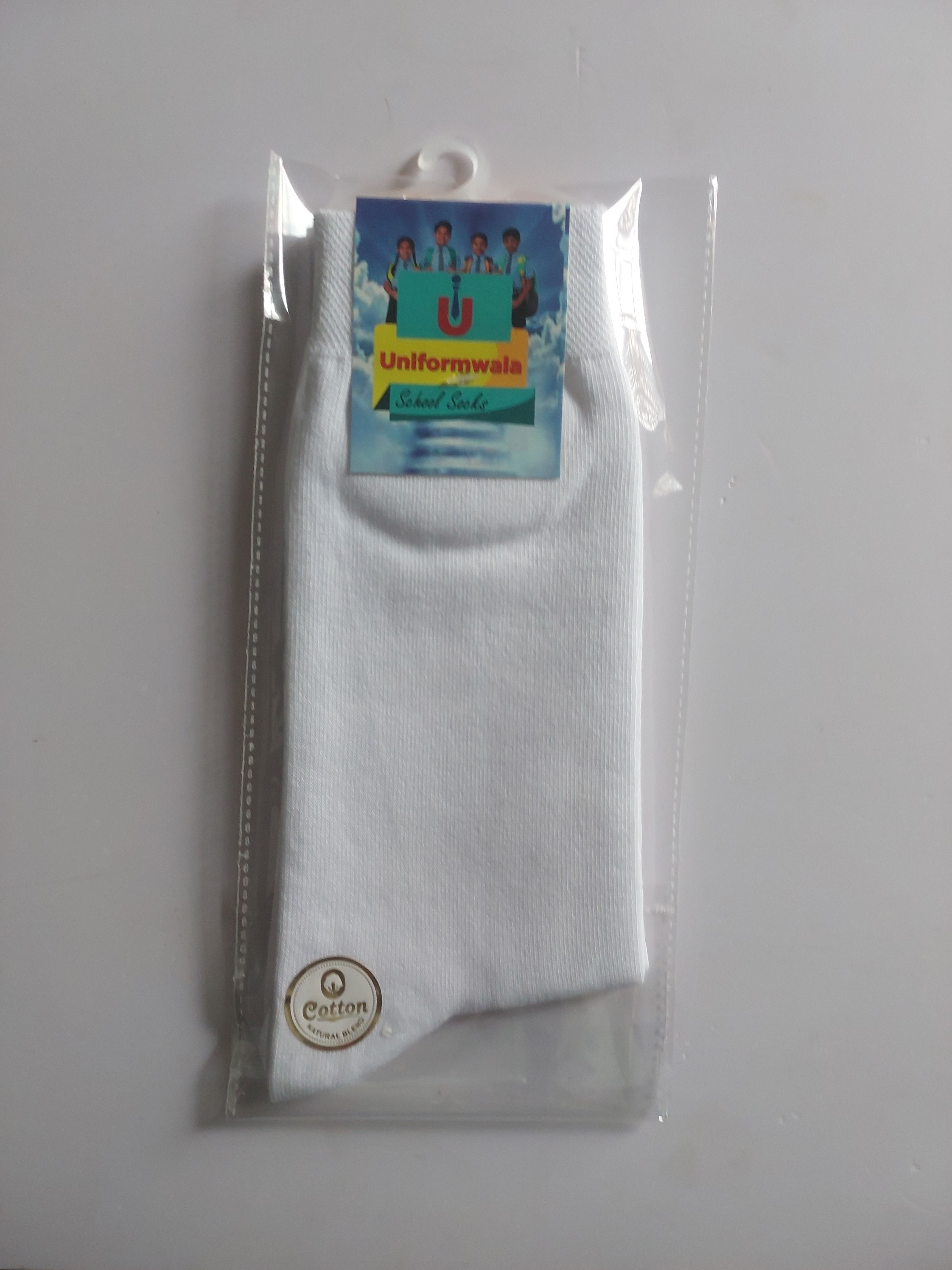 uniformwala White Uniform Sock-image-19